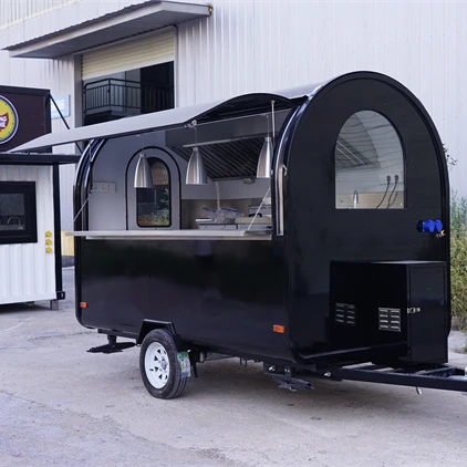 Top Quality Street Fast Beverage Cart Kiosk Food Vending Cart Mobile Coffee Cart Trailer Stainless Steel Food Trailer