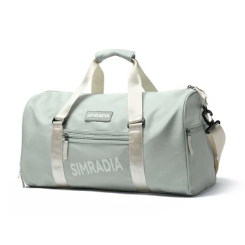 الرطب الجاف حقيبة الأمتعة مع مقصورة الأحذية المستقلة ، حقيبة يد القماش الخشن السفر ، اللياقة البدنية ، الرياضة ، الصالة الرياضية ، اليوغا ، التدريب ، منفصلة