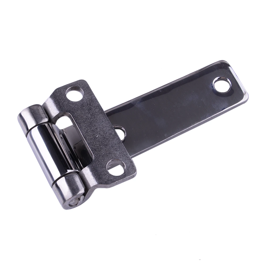 

2 шт. универсальная дверная петля для шкафчика из нержавеющей стали для лодки, морского прицепа, грузовика, автофургона, коробка для сарая, серебристый хром