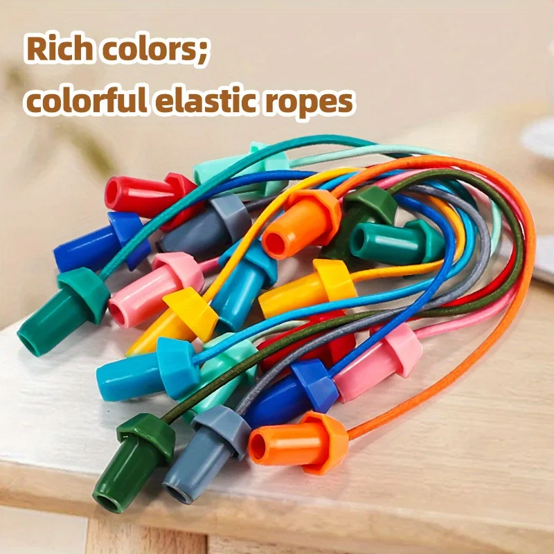 Twisted Rope Puzzle Game Brainy Knots Rope Untangling Board Game, Rope Knots Challenge Game, String Solution Central Lacing Toys