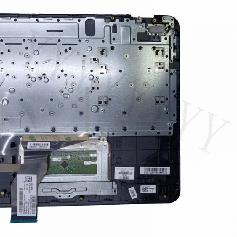 Y Y Y для HP Pavilion 15-BC верхний чехол с упором для рук и сенсорной панелью клавиатуры, черный L22937-001