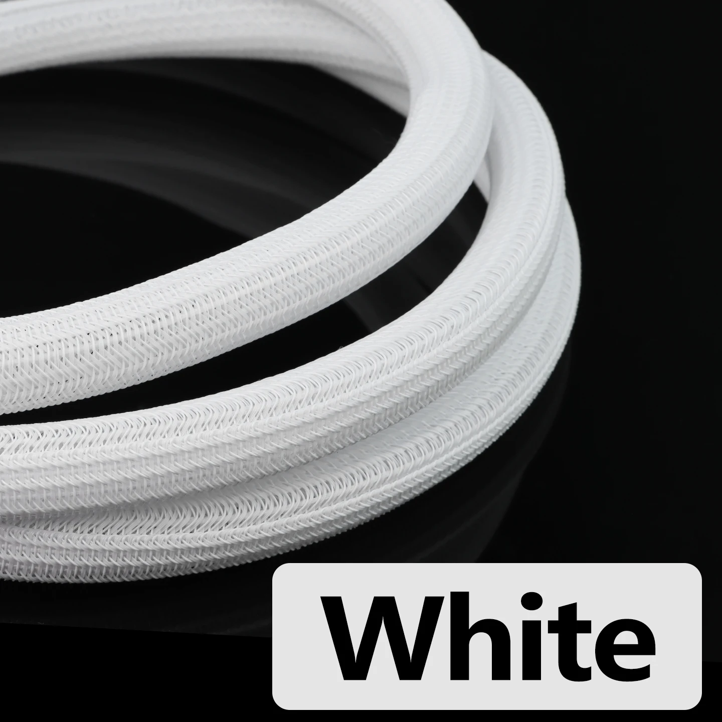 3/8 Meter PET-Geflechtkabelhülle 3mm~32mm Selbstschließende Ummantelung Hoher Schutz Verschleißfest Isolierte Ummantelung Kabelorganisator