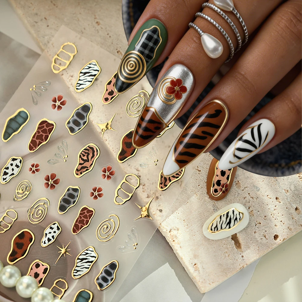 Adesivo de Unha com Estampa de - Nail Art Zebra avaliação e preço