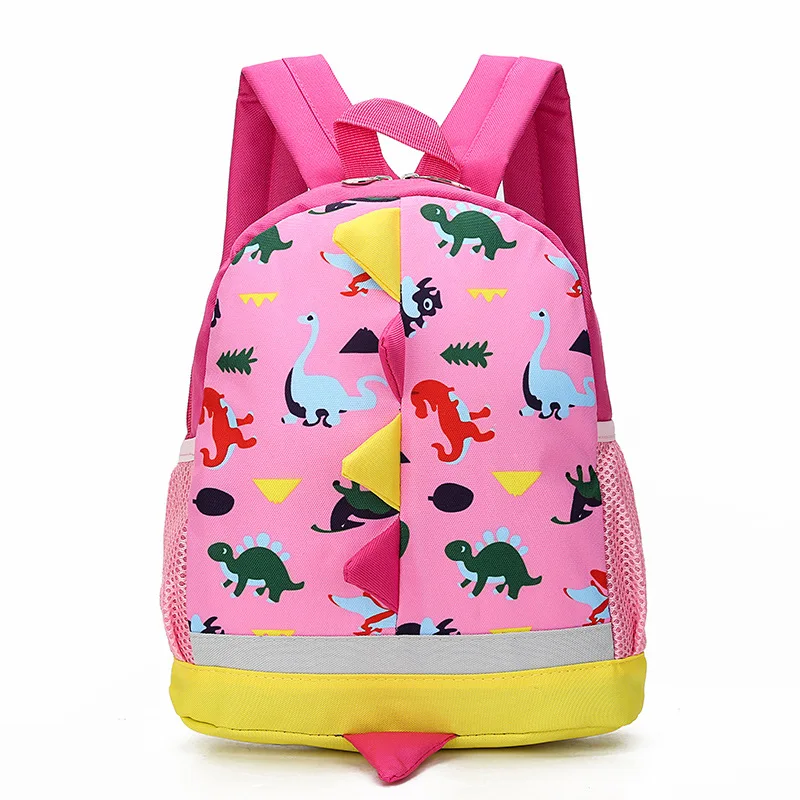 Kids Cartoon Dinosaur School Bags for Girls Zipper Fashion Backpack Boys Student Kindergarten Cute Shoulder Bag Mochila Infantil