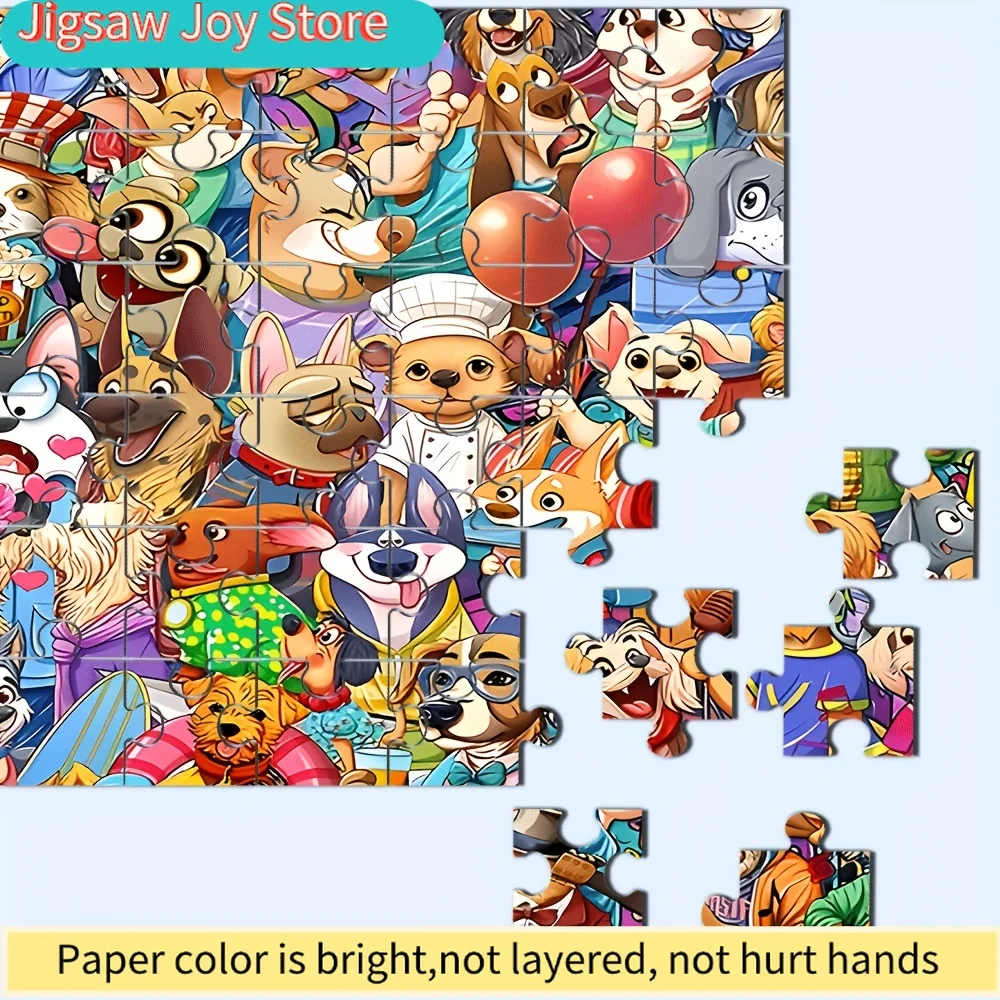 500/1000 ชิ้น ปริศนาสำหรับผู้ใหญ่ คุณภาพสูง เกมครอบครัวที่สนุกสนานและผ่อนคลาย เหมาะสำหรับวันเกิด คริสต์มาส ฮาโลวีน และของขวัญ ดีที่สุด