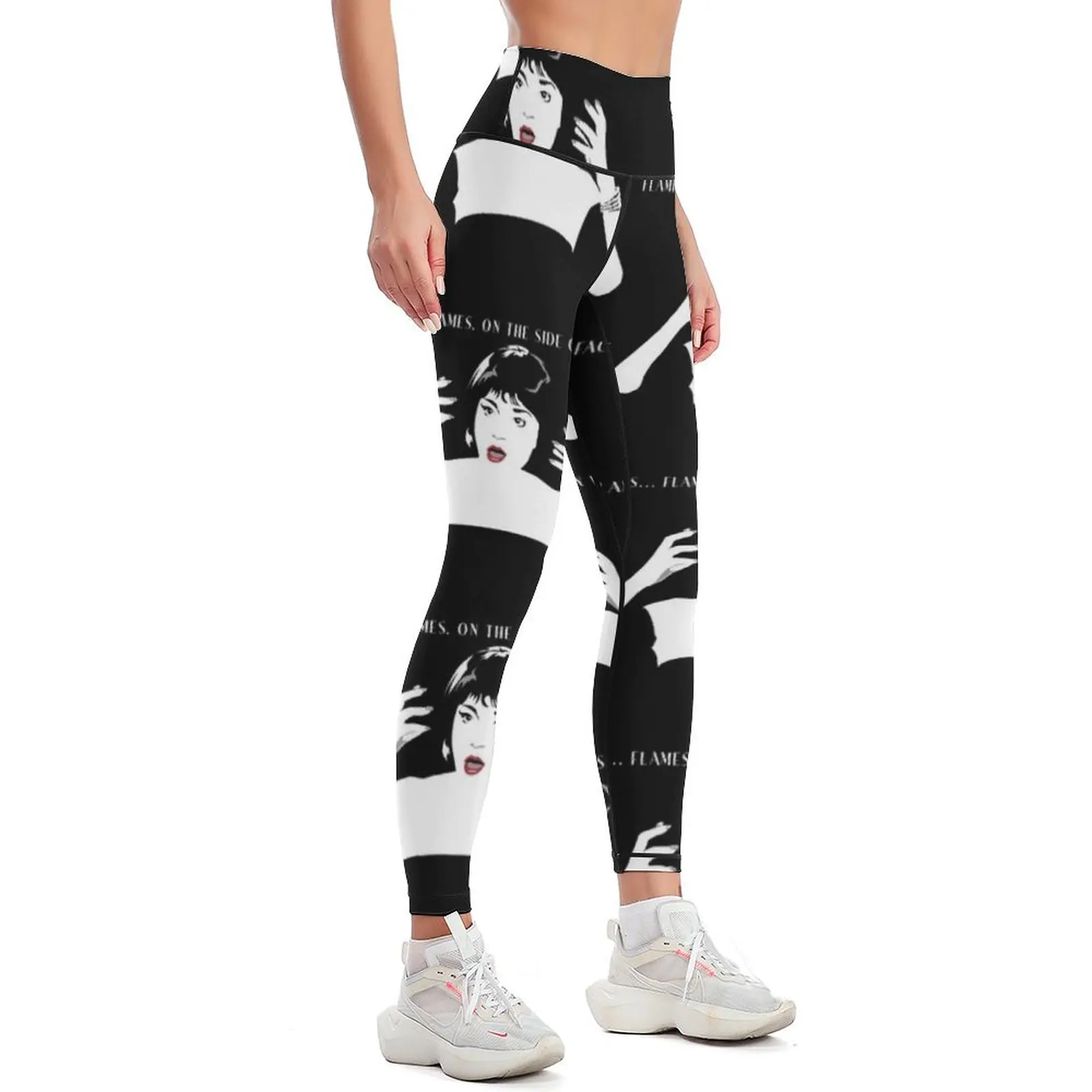 Flames On The Side Of My Face Leggings sports shirts gym Pants sport Women's sports pants Womens Leggings