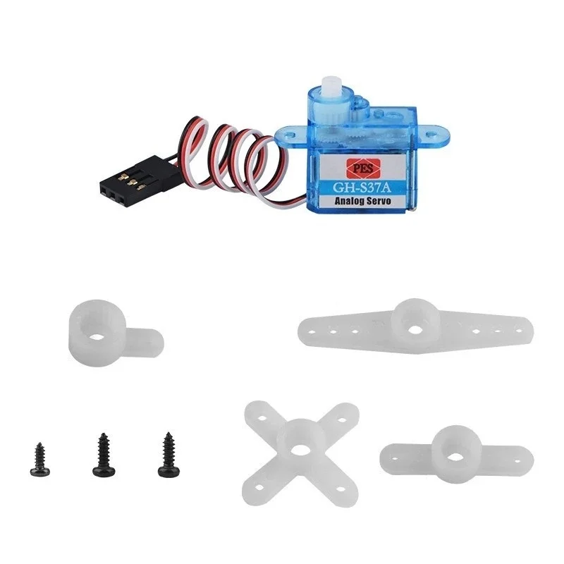 Mini servo de alta qualidade para aeronaves de controle remoto dc 3.7g 4.3g, acessórios de modelo de asa fixa, peças de brinquedo servo leves