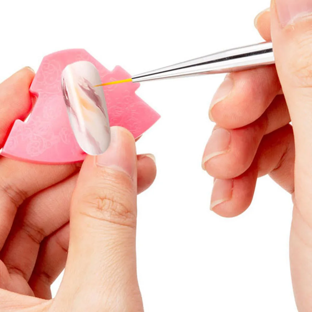 Stylos pour Nail Art, 5 pièces, acrylique Durable, poignée confortable pour bricolage, Design de manucure, outil de peinture des ongles élégant, accessoire d'approvisionnement pour Salon