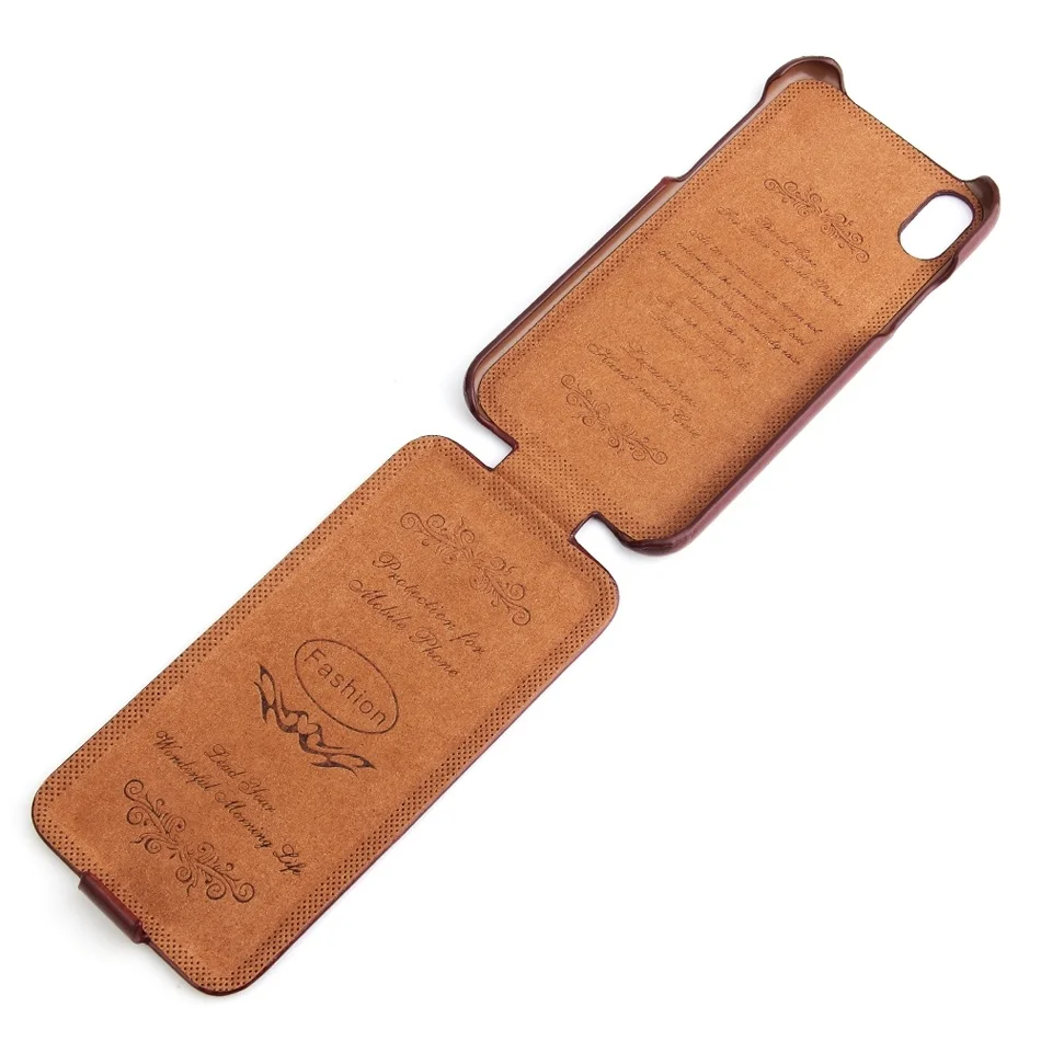 Vertical Flip Genuine Leather Cover Case for Apple iPhone 6 6S 7 8 X XR XS 15 14 11 13 Pro Max SE 2022 12 13 Mini Fundas Coque