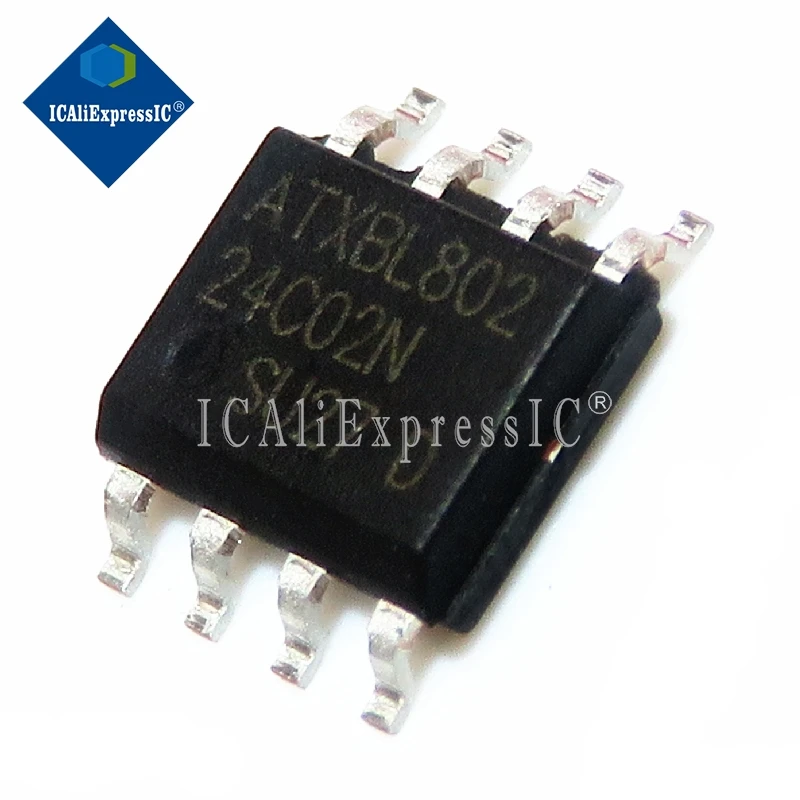 5PCS AT24C02N AT24C02 24C02 SOP-8 memory/serial port