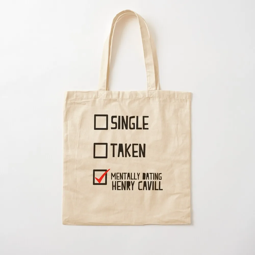 

Dating Henry Cavill Tote Bag Gift bags Shopper handbag Canvas Tote Bag