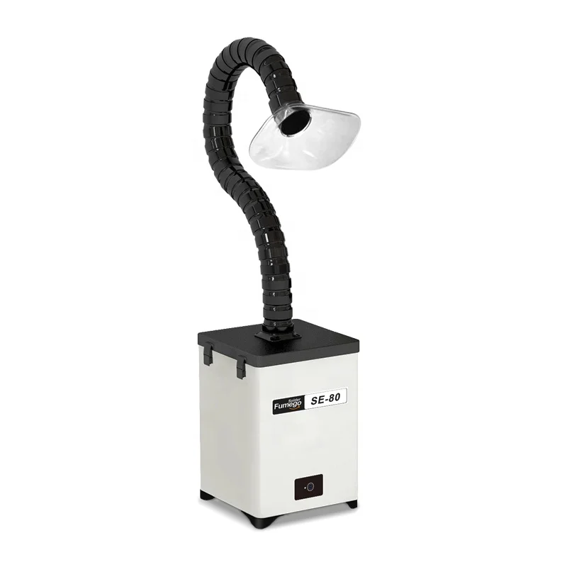 Economic Version New Design Solder Fume Extractor With Removable Wheels Air Cleaning Equipment