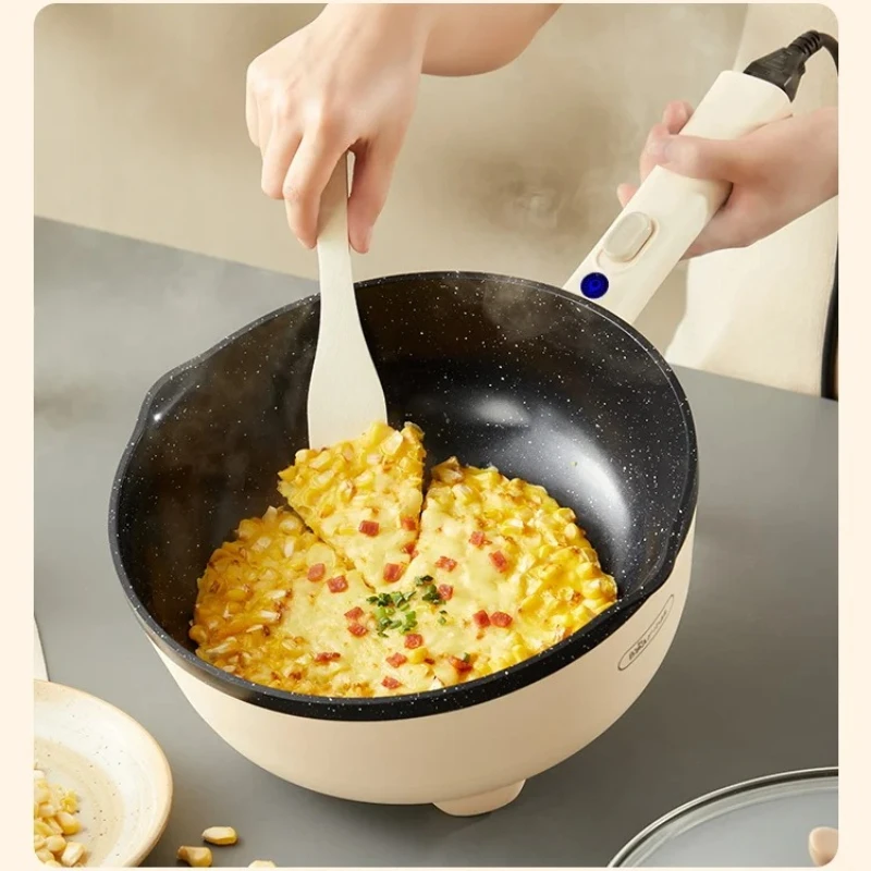 Electric frying pan, vegetable frying pan, integrated non stick household multifunctional electric cooking pot, high-power