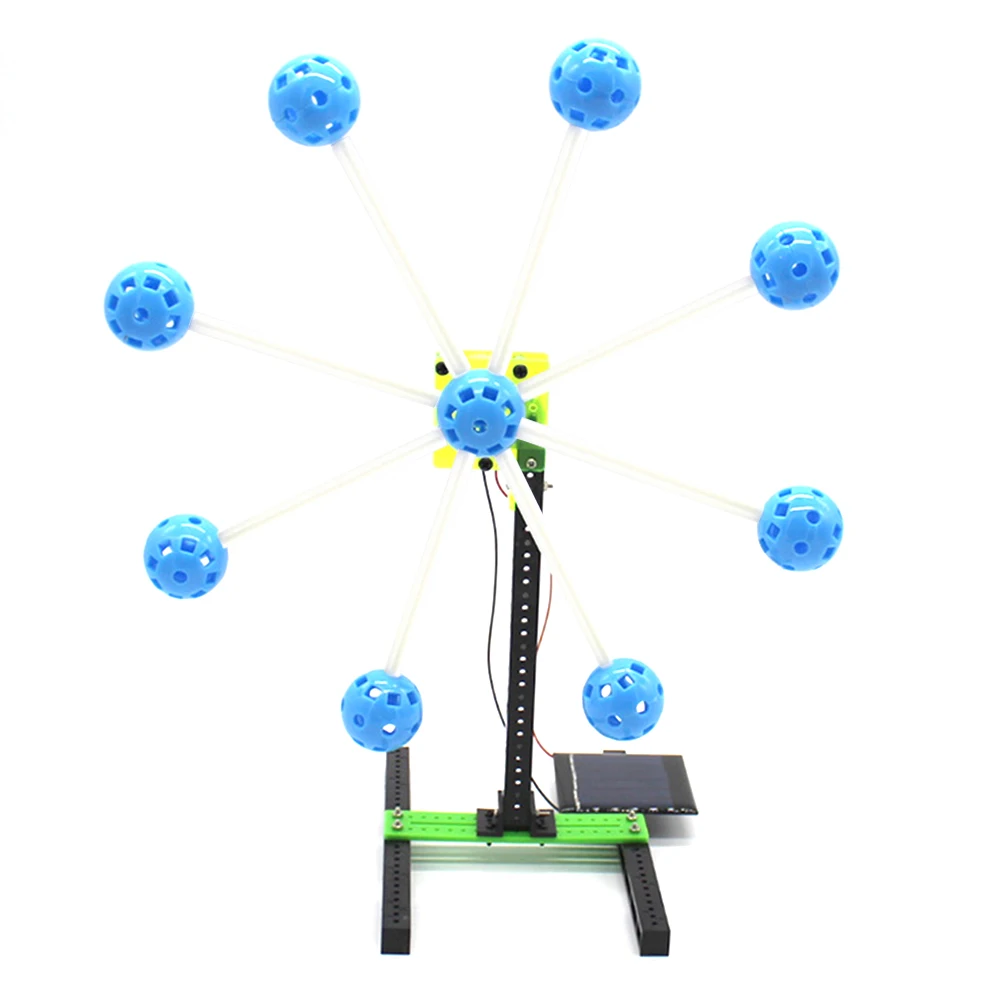 Roda gigante solar conjunto experimental brinquedo de imaginação das crianças artesanal montado desenvolvimento intelectual diy