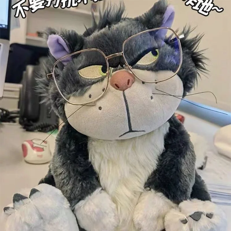35 cm Echte Disney Lucifer Knuffel Leuke Knuffel Knuffels Japan Figaro Assepoester Kat Meisje Kinderen Vakantie geschenken