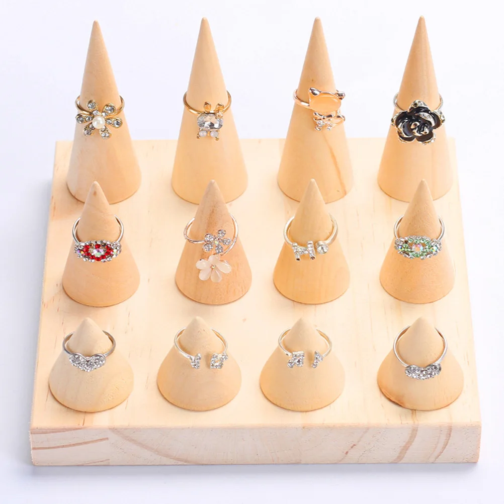 

12 Cone Stand Ring Organizer Jewelry Jewelry Display Rack Display Ring Organizer Rack Premium Material Storage Solution