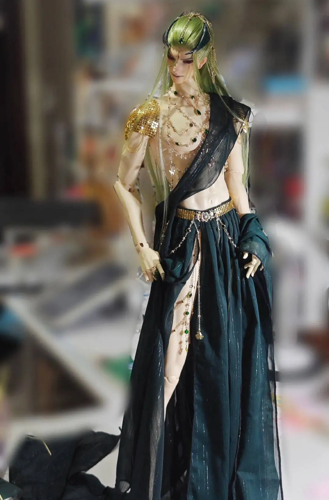 1/3 1/4 인형 소년과 소녀 옷 드레스에 적합한 옷 BJD 인형 드레스 옷만 판매