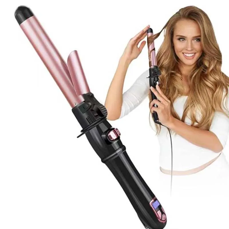 Automatic Rotating Hair Curler Large Wave Ceramic Curling Iron Professional Salon Home Hair Styling Tool For Women