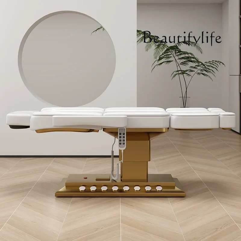 

Nordic Beauty Salon Special Electric Adjustable Multifunctional Massage Couch