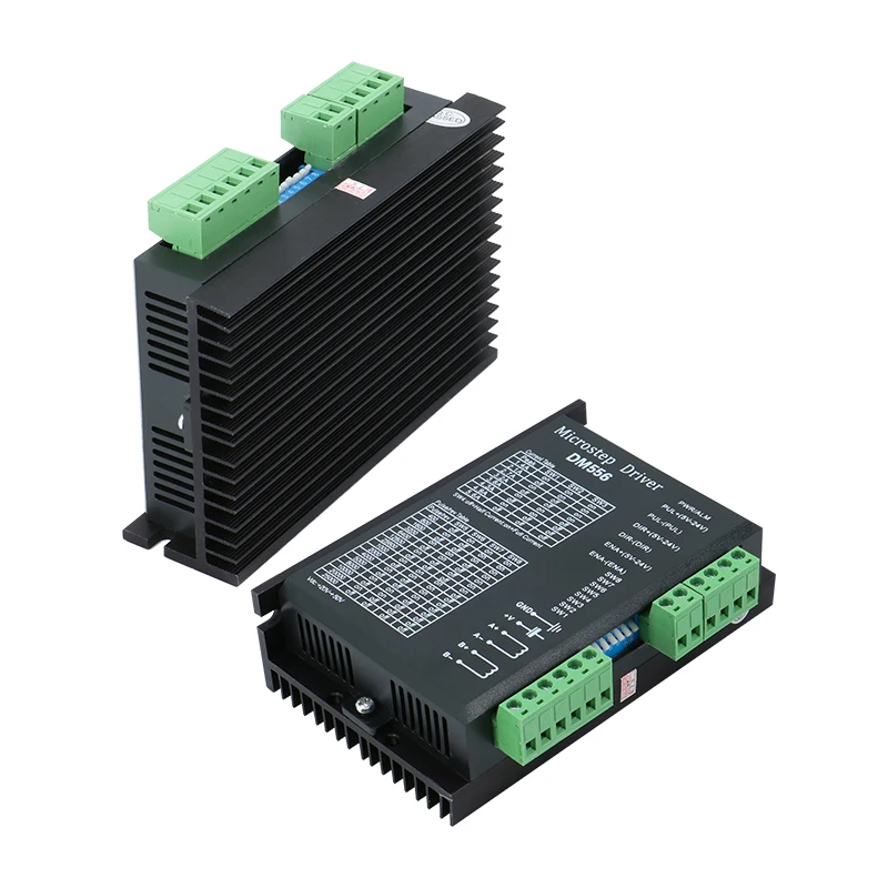 ใหม่ DM542 Microstep Driver 24-50V VDC 4.2A ไม่มีสูญเสียขั้นตอนเสถียรภาพและมอเตอร์ที่มีคุณภาพสูงไดร์เวอร์สำหรับ Nema17 Nema23