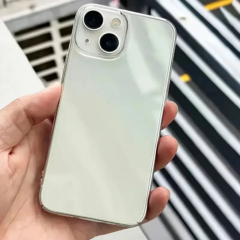 Paquete de 5 fundas TPU suaves transparentes para iPhone 17, 16, 15, 14, 13, 12, 11 Pro Max, 17 Air, 16, 15, 14 Plus, 13, 12 5