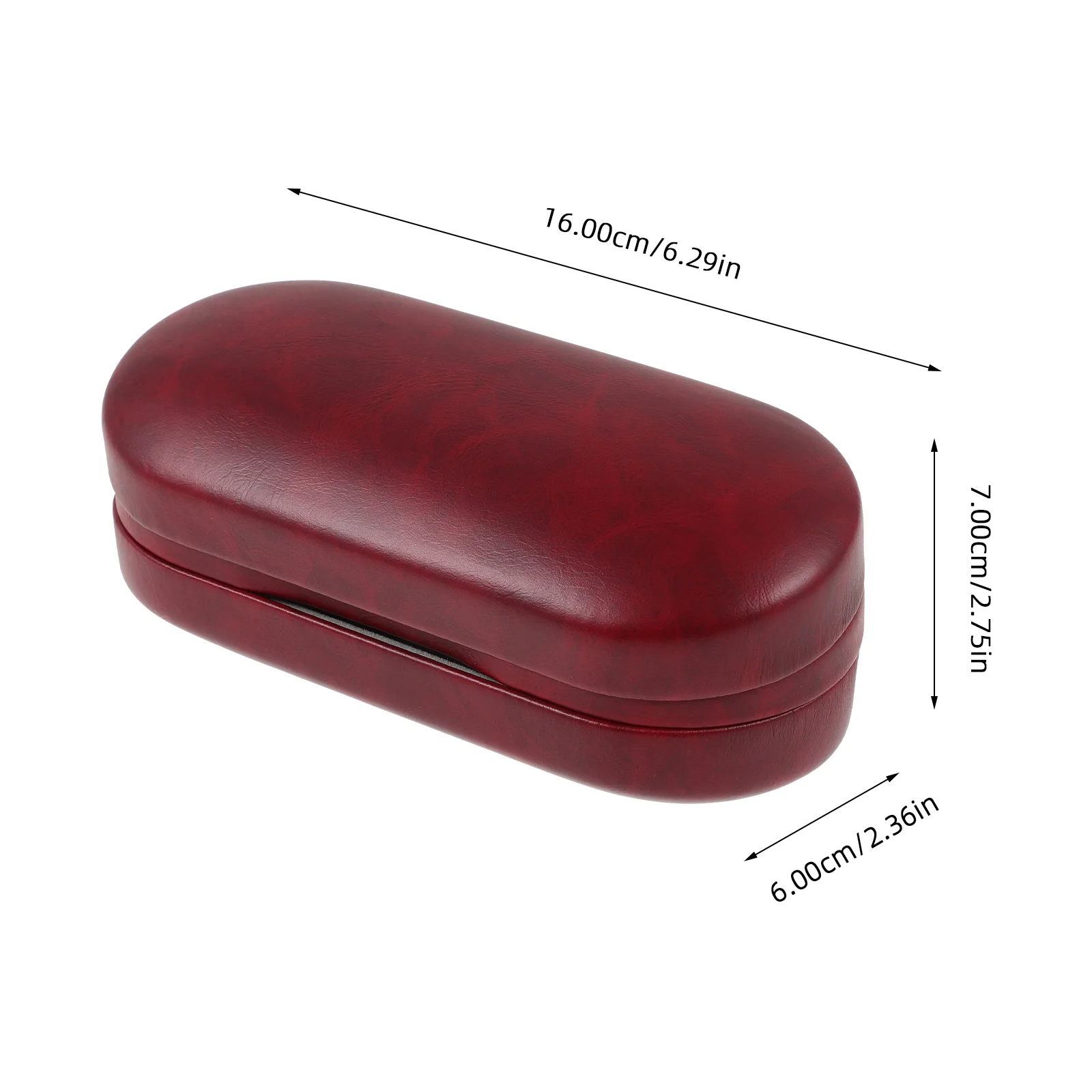 Small Container Key Disguise Glasses Case Office Eyeglass Stash Storage Pu Hidden Containers