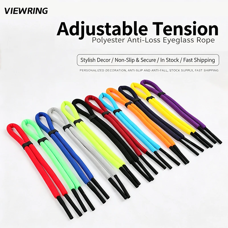 Nylon-Brillenkordel Rutschfestes Anti-Verlust-Brillenband Langlebiges Sport-Sonnenbrillenband Outdoor-Brillenhalter Unisex