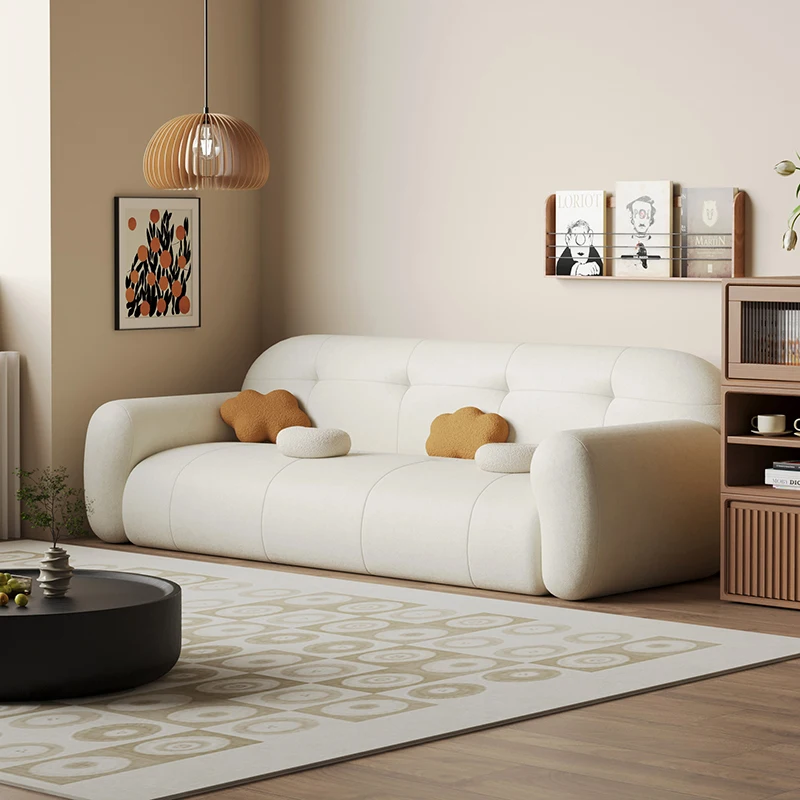 Kleines Apartment-Wohnzimmer-Anti-Cat-Scratch-Sofa