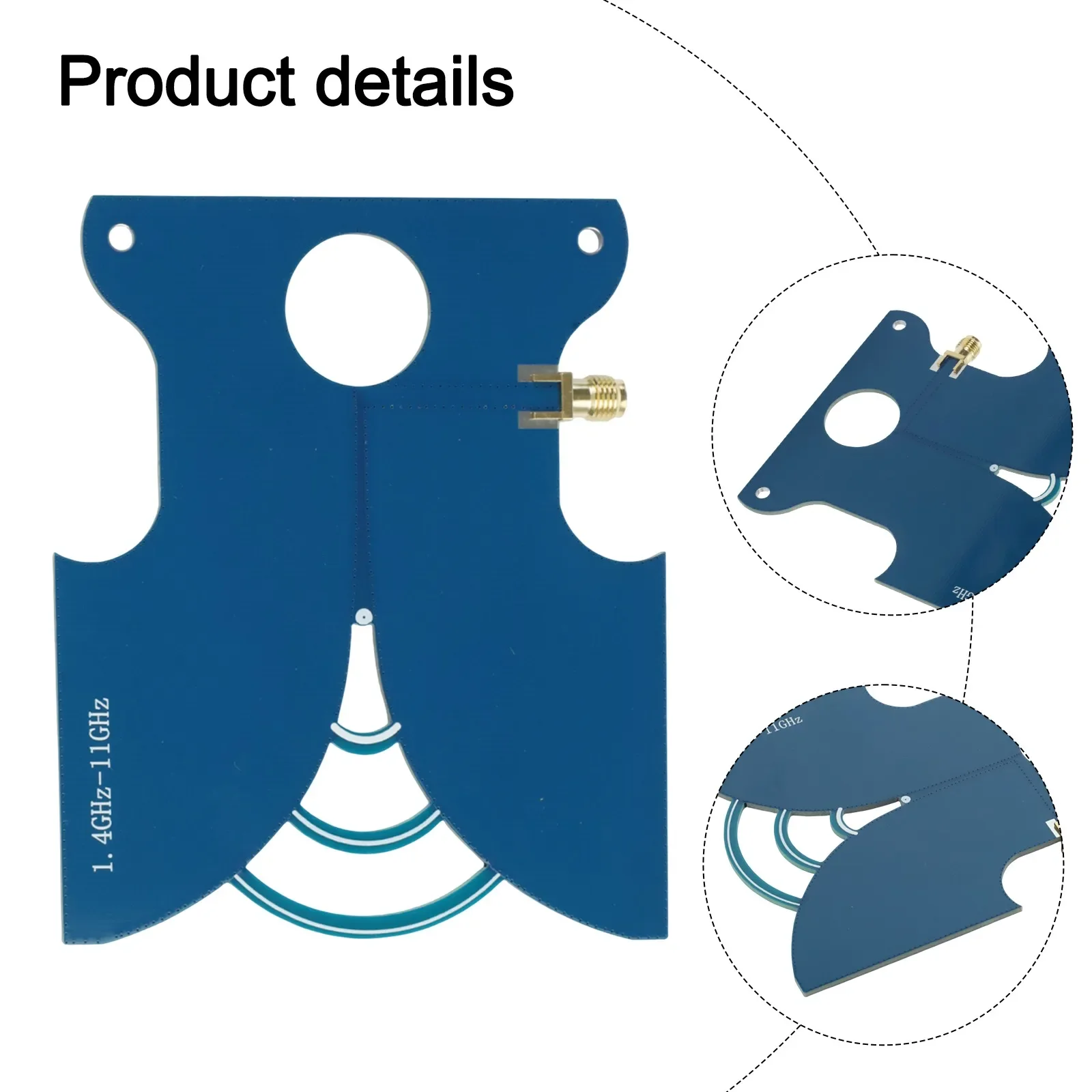Antenna Applications Directional Antenna Coplanar Linear Polarized Antenna Broadband Antenna SWR 1.8 Typical Gain 4 - 11dBi
