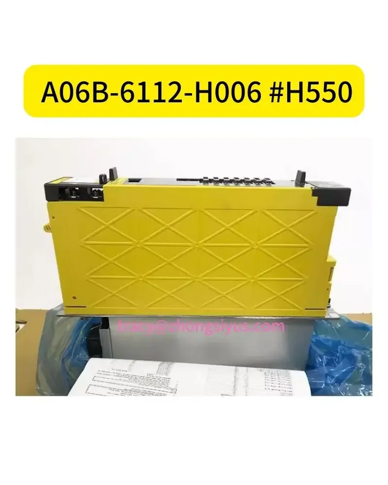 A06B-6112-H006#H550 Used servo drive tested ok