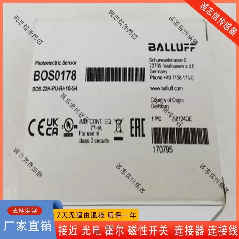 for BALLUFF Diffuse Reflection Photoelectric Switch BOS0178 BOS23K-PU-RH10-S4 Sensor