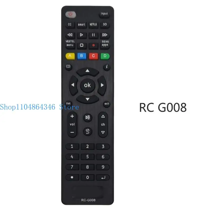652F English Version Remote Controllers Repalcement RCG008 Remote