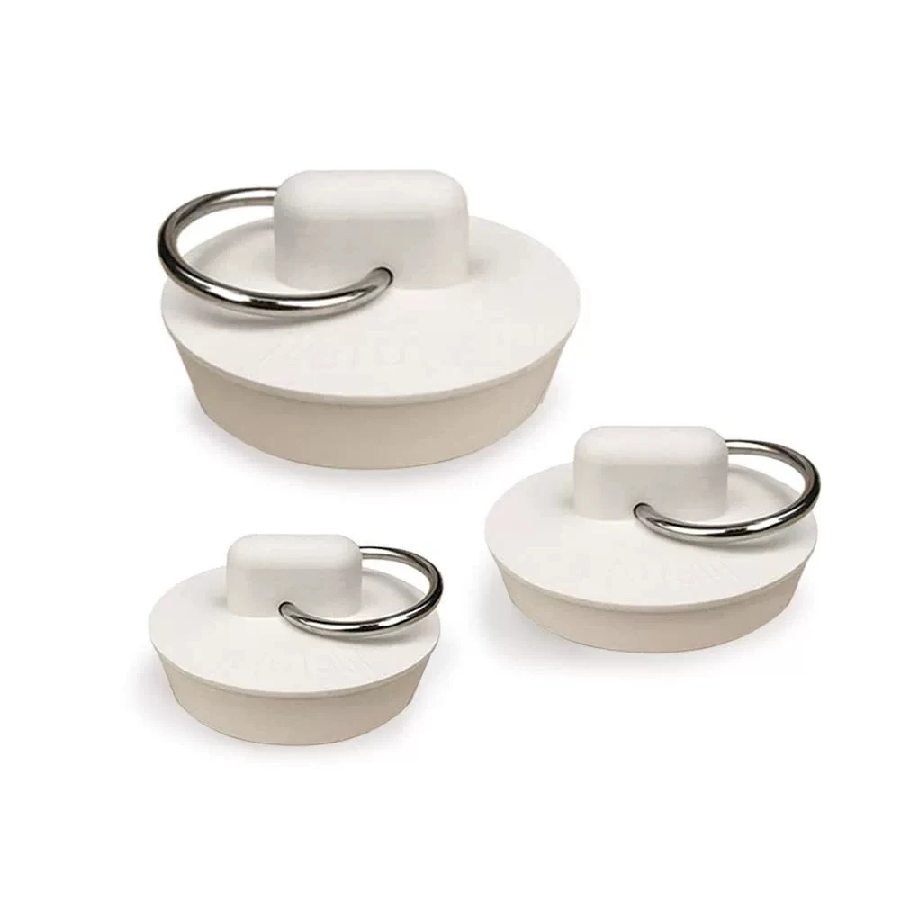 1pcs Rubber Round Tub Stopper 25-42mm Drain Stopper Rubber Sink Stopper Drain Plug With Pull Ring For Bathtub Laundry Sink view 5