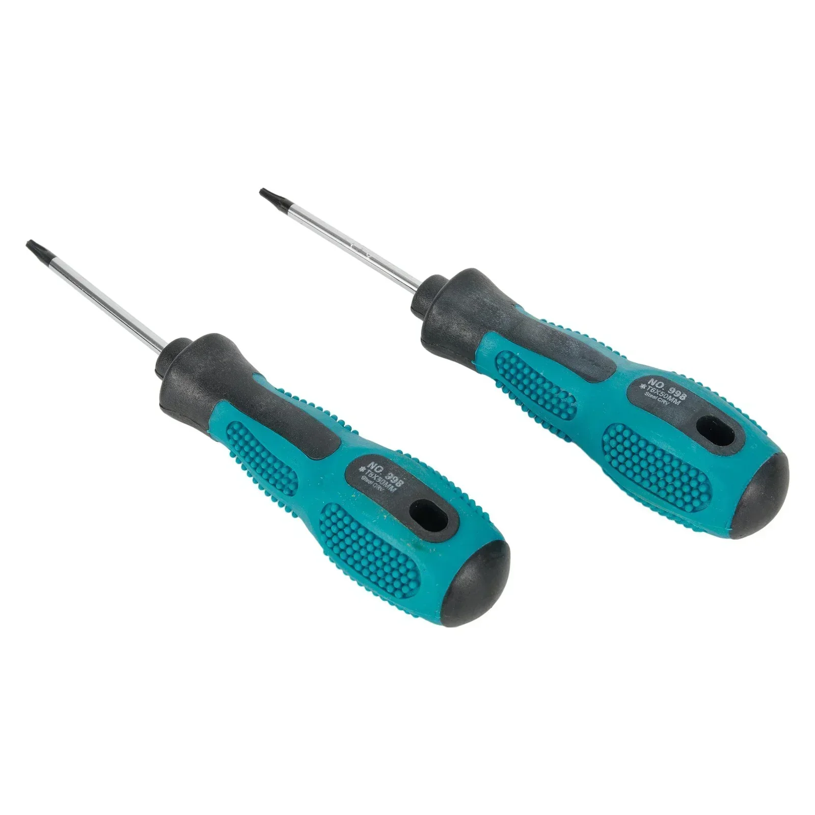 Chave de fenda torx leve, furo suspenso conveniente, alça granular macia, adequada para motocicletas e bicicletas, T6T10