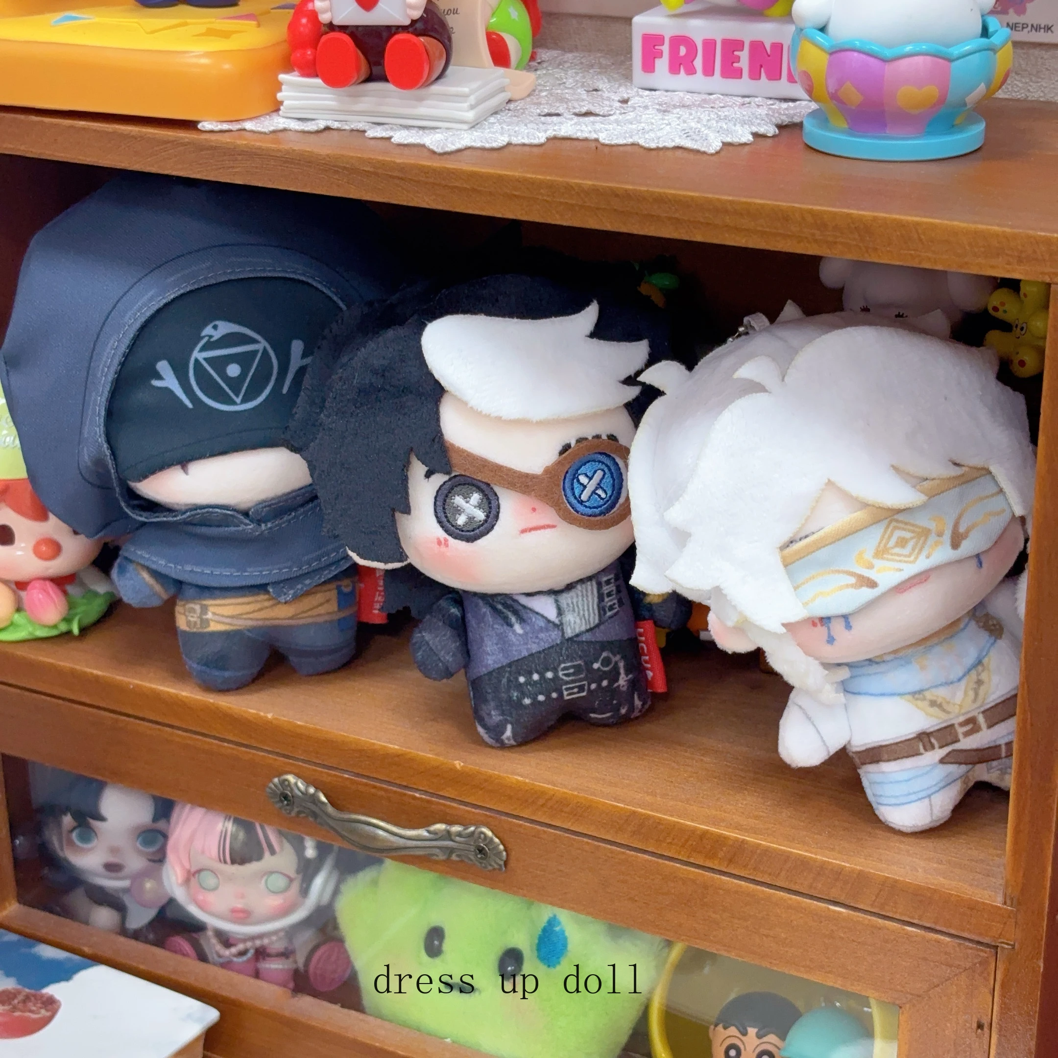 10cm Eli Clark Seer Attributes Doll Game Identity Ⅴ Cartoon Plush Print Starfish Body Pendant Original Toy Figures Gifts