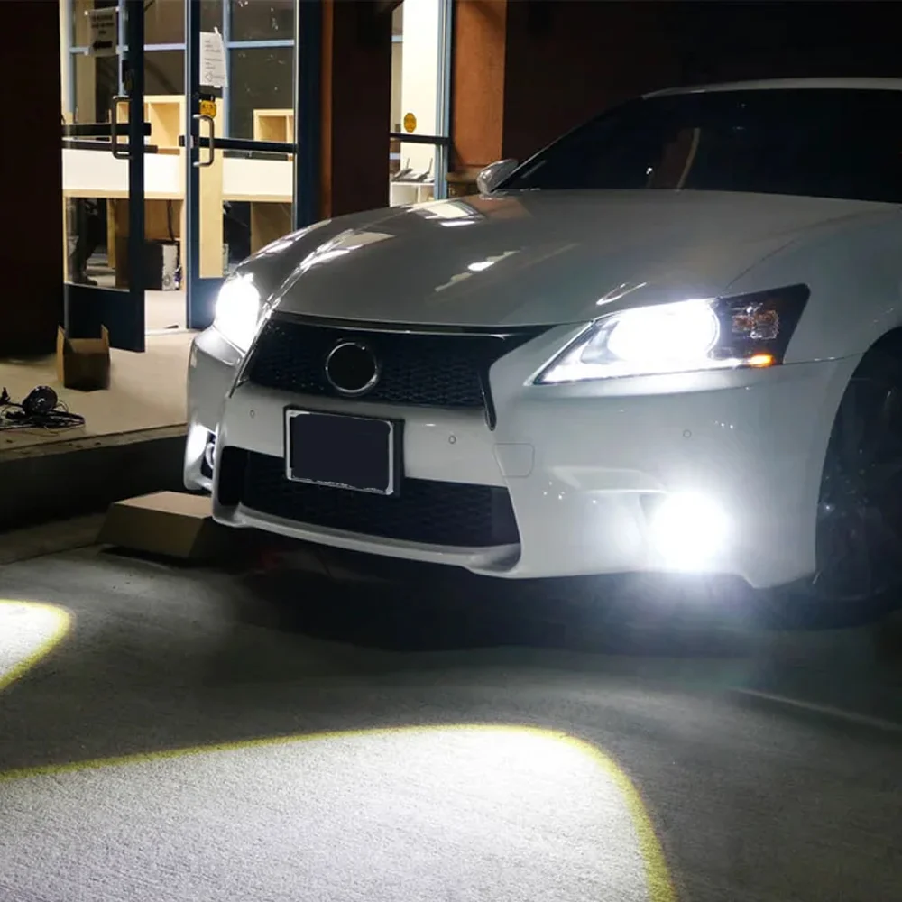 2X Car LED Fog Light Bulb For Lexus CT200H 2011 2012 2013 2014 2015 2016 Accessories Automotive Front Fog Lamps Replacing White