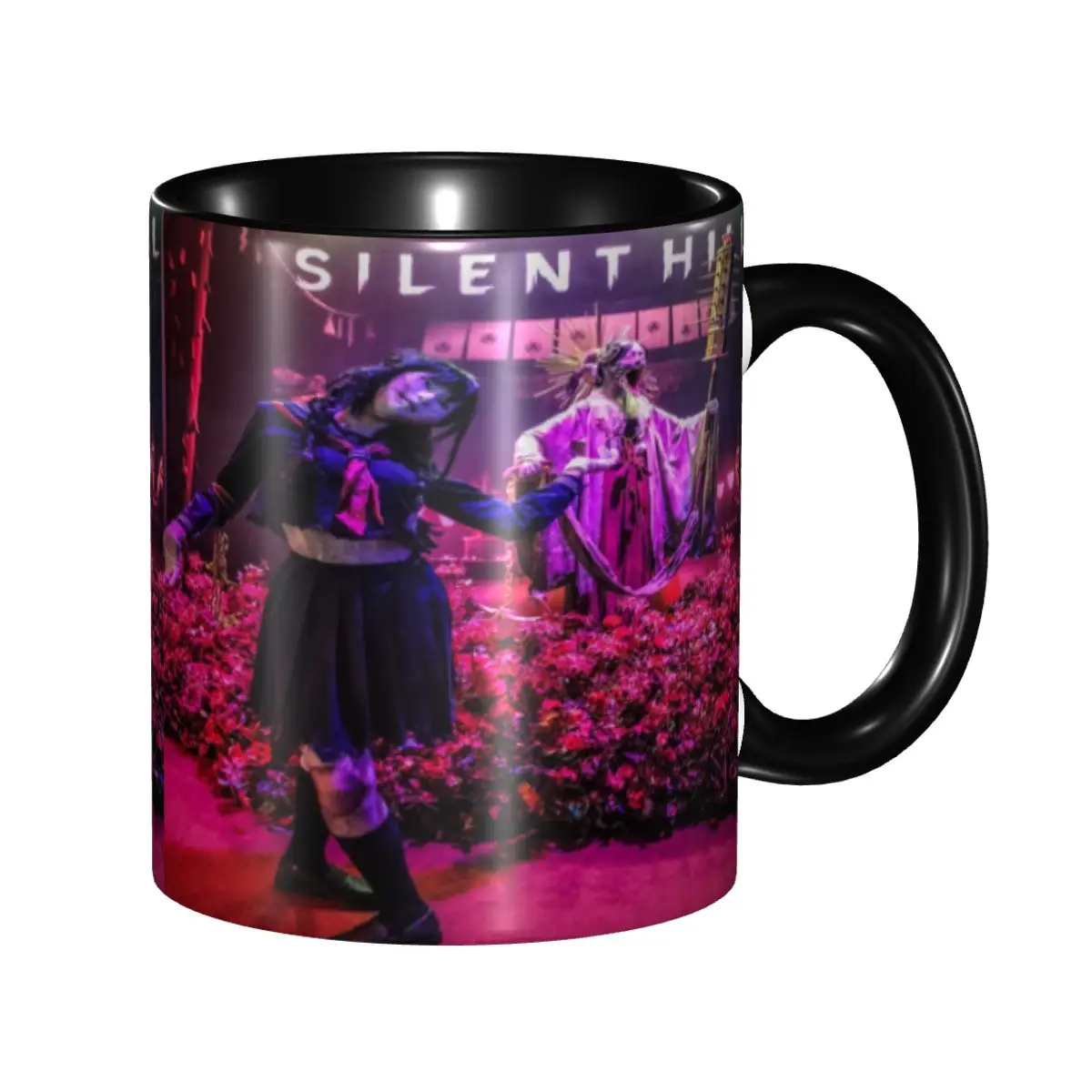 

Funny Silent Hill F Horror Game 2025 Coffee Cup Office Mug