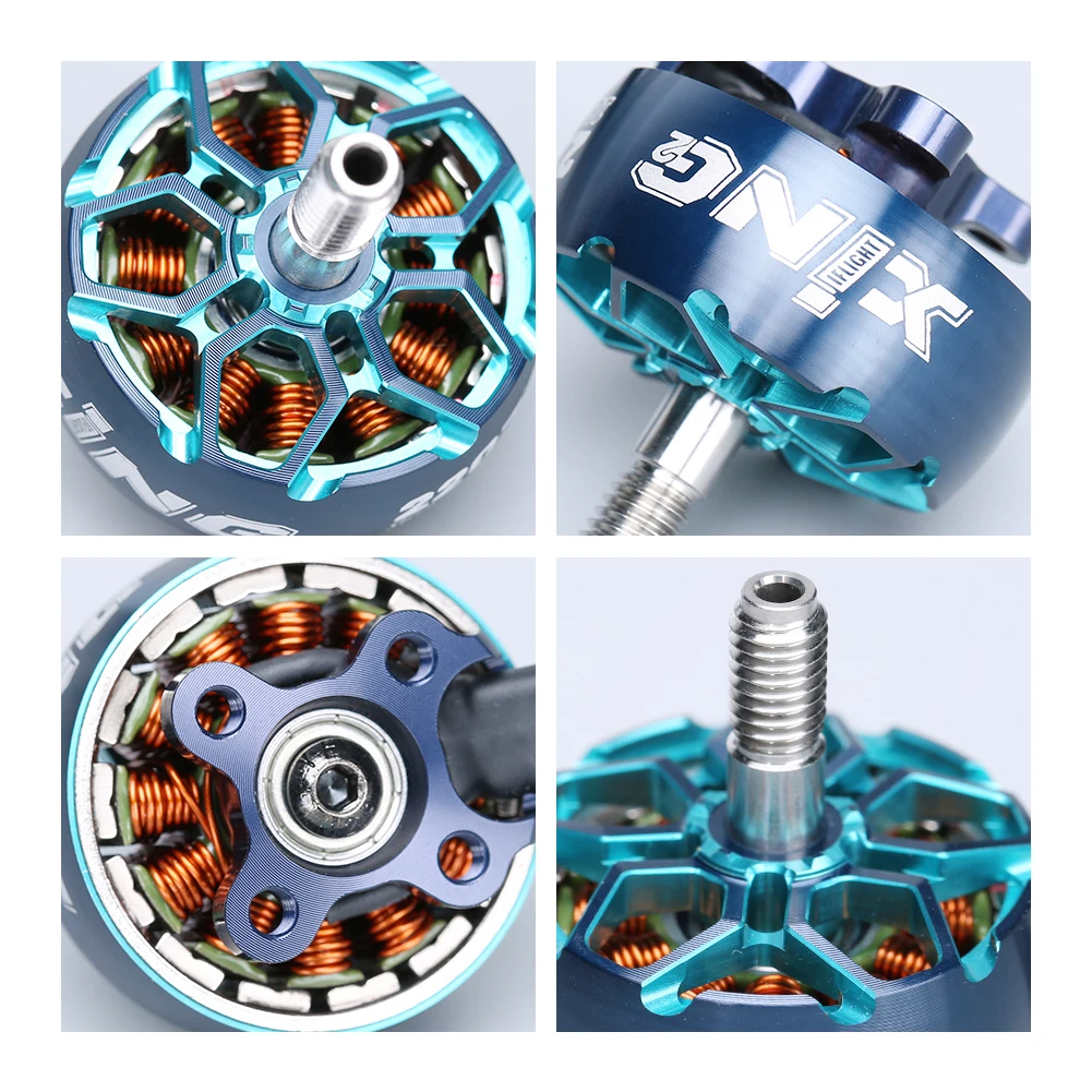 Iflight Xing2 2207 2755kv 4s / 1855kv 6s Fpv Motor Unibell With 5mm Titanium Alloy Shaft For Fpv Racing Drone Parts