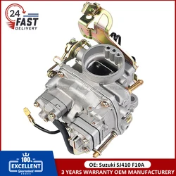 Carburateur flambant neuf pour Suzuki SJ410 F10A 465Q ST100, SAMURAI JIMNY SUPollCARRY SIERRA Replaces13200-85231 Carb OEM Qualité