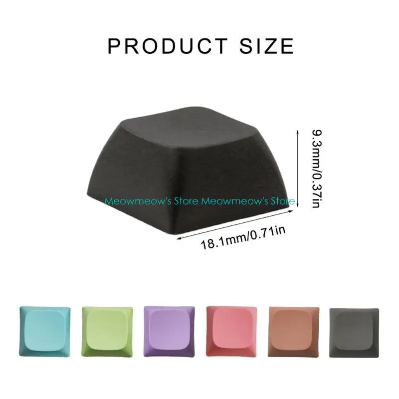 W91A 20PCS PBT Keycaps 1U XDA Height Replacement Keycap Set No Print Easy Installs