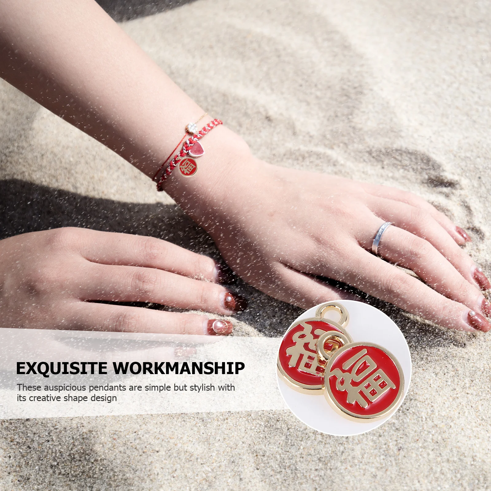 

30 шт. кулон с персонажем Фу DIY ювелирные изделия подвески из сплава в китайском стиле вечерние украшения серьги аксессуар декоративные подвески