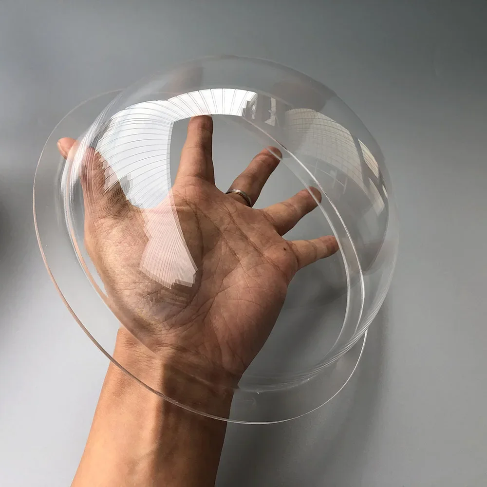 CIBLE 透明プラスチック 円形カバー 208x94mm8インチアクリル半円形ドームカバー透明プラスチック中空