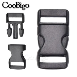 10pcs Side Release Buckle Plastic Paracord Bracelet Buckles DIY Pet Collar Clasp Webbing Strap Bag Backpack Accessories 11.5mm