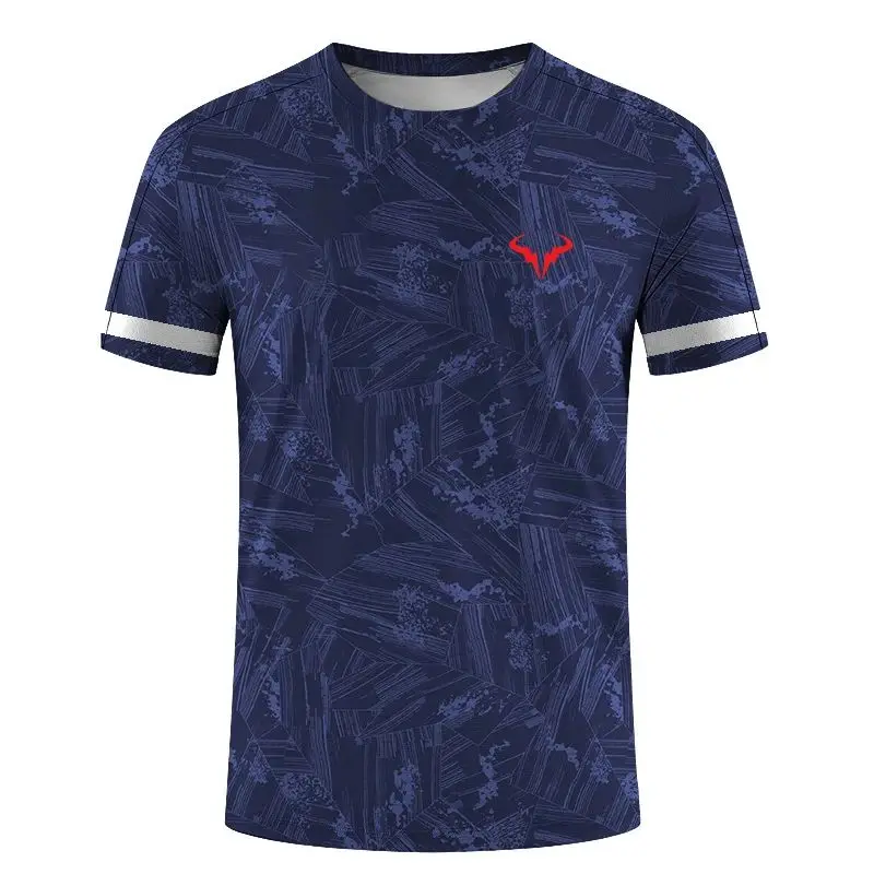 

Short Sleeve Running T-Shirts for Men and Women Fitness Extreme Outdoor Sports Badminton Casual Round Neck Fashion Novelty
