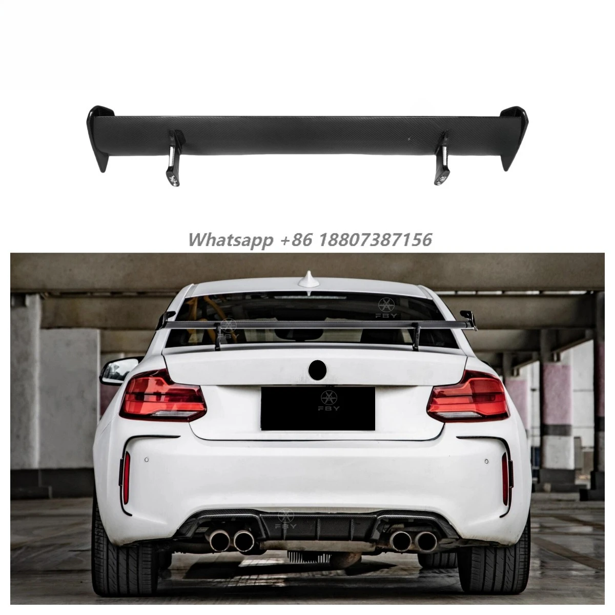 

High-performance GTS Style Carbon Fiber Rear Trunk Wing Spoiler for F30 F80 F82 F22 F87 2012-2018 Carbon Fiber Wing