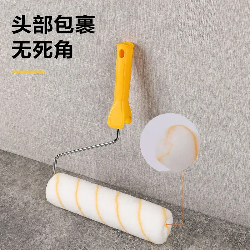 Roller Brush Latex Paint Coating Roller Brush 4-inch 7-inch Paint Brush Without Dead Corners Roller Wall Tool