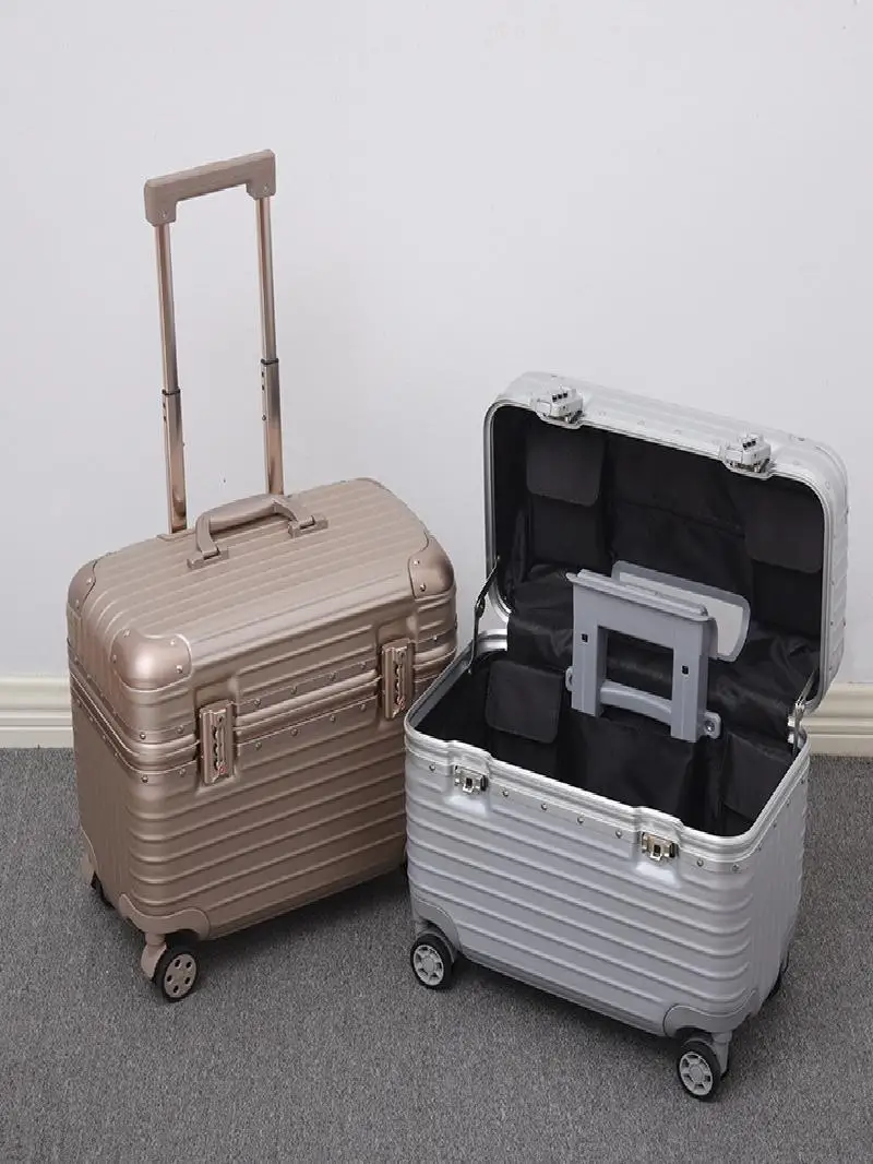 

Universal Travel Suitcase Aluminum Frame Retractable Handle up Flip Cover Photoaphy Wheelchair Accible Bag Men Women