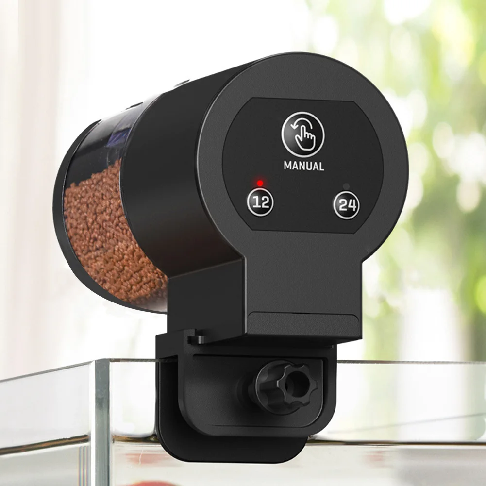 التلقائي خزان الأسماك المغذية سعة كبيرة الموقت الغذاء موزع التحكم الذكي وحدة تغذية الأسماك لأحواض السمك في الخزان والبركة