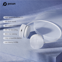 Picun I30 Wirless Headphones Bluetooth Headset Sport Music Earphones for Girls Light Handy Over Ear Headphones Gamer Girl Gift