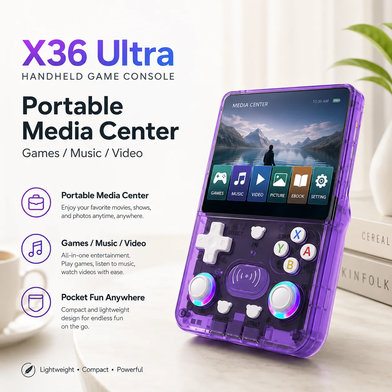 Console portable rétro X36Ultr - Retro Gaming Youtube avis et prix
